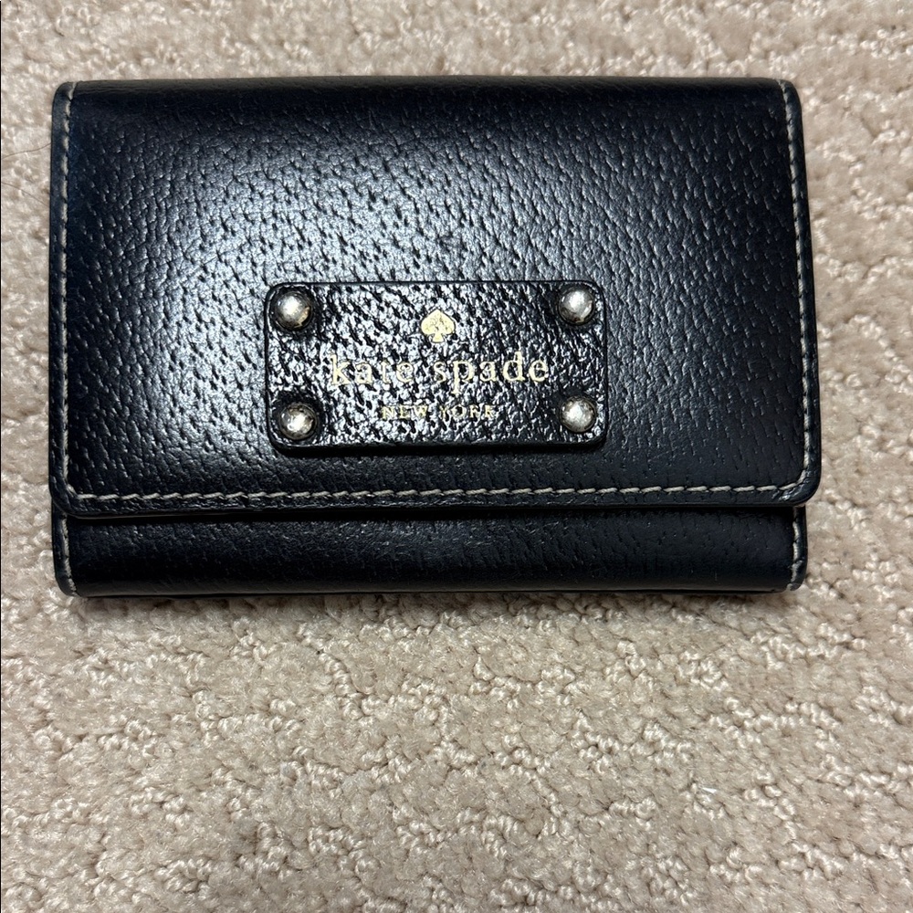 Kate Spade Black Leather Wallet